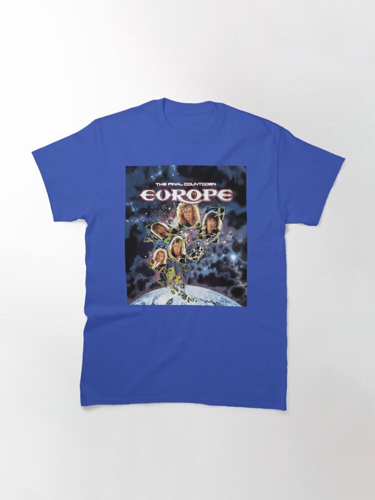 Europe The Final Countdown Foureb Europe Band War Of Kings Classic T-Shirt