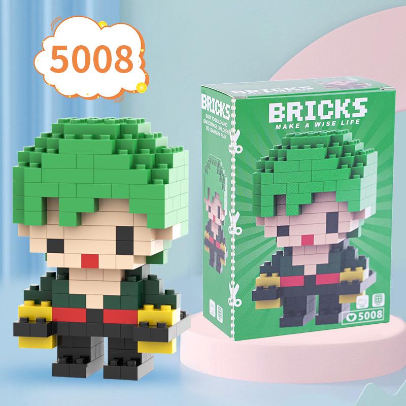 Nautical Series Micro-Particle Building Blocks - Thief King Educational Toy for Kids