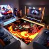 1pc Demon Slayer characters2 Print Area Rug - Soft, Washable Non-Slip Indoor Mat for Office Chairs, Living Room, Home Office Decorative Rug