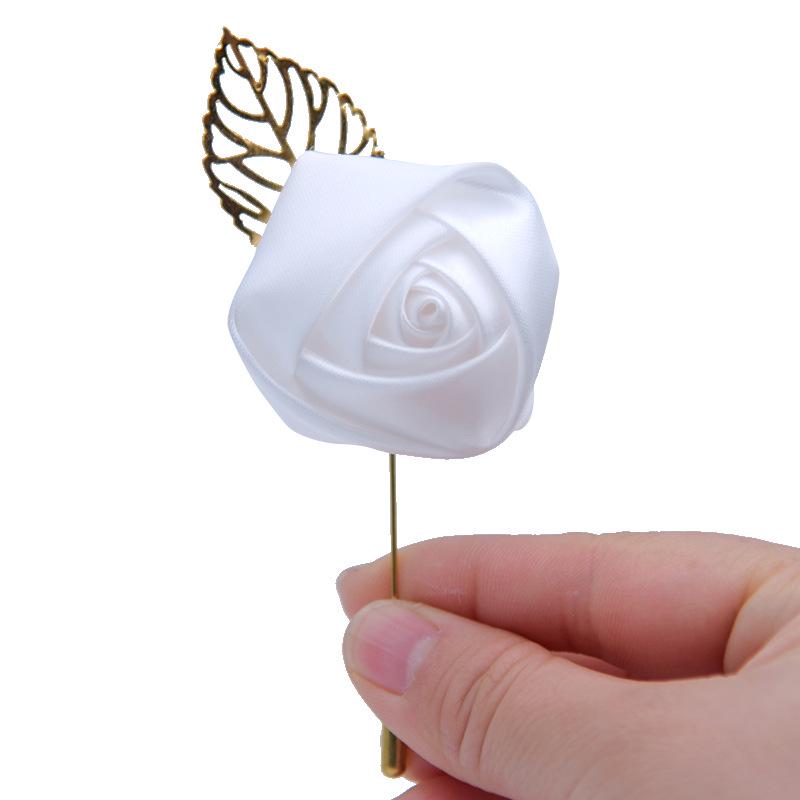 Korean Style Artificial Flower Corsage Brooch for Women: Suit, Coat, Accessories (DD744)