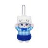 Mofusand Cos Series Plush Keychain Cute Cat Plushie Bag Pendant Soft Stuff Accessories For Birthday Gift