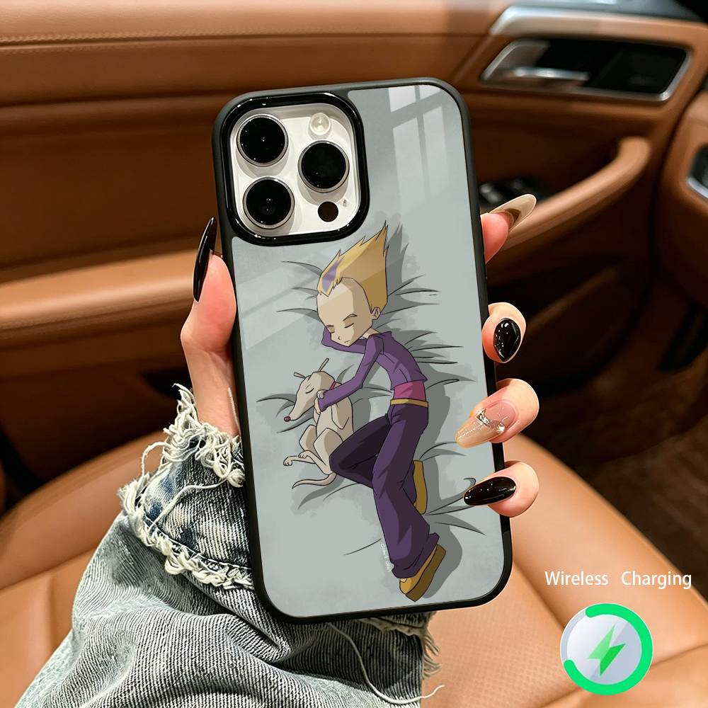 c-Code Lyoko For IPhone17 16 15 14 13 12 11 Plus Pro Max Plus Wireless Charger Phone Case