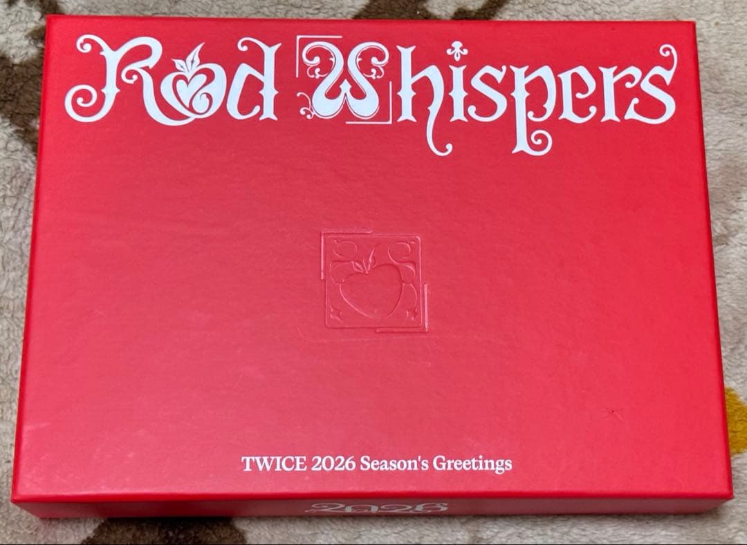

[USED] TWICE Seagreen 2026 Red Whisper Korea Seagreen