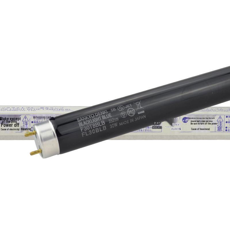 Sankyo F30T8BLB UV Black Light 30W Fluorescent Color Matching Lamp