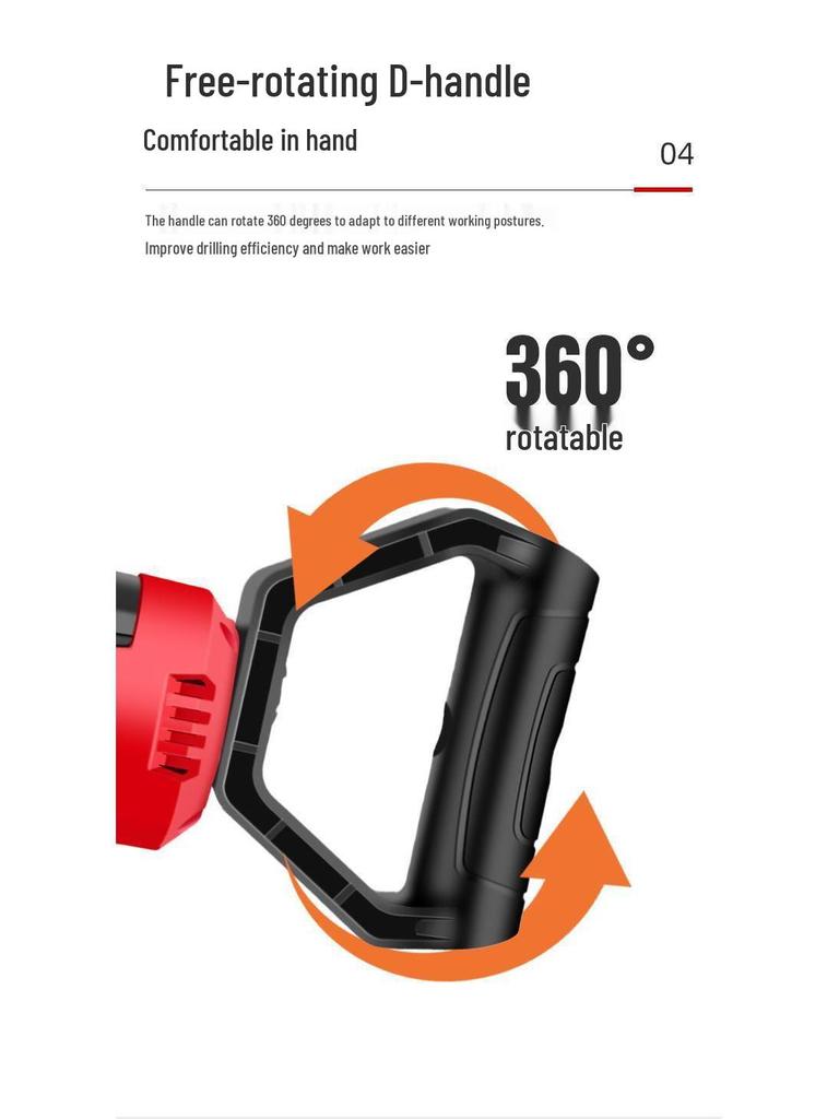 Heavy Duty 4500W High Power Concrete Mixer for Cement & Putty