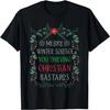 Frohe Wintersonnenwende Ihr Diebischen Christlichen Bastarde T-Shirt
