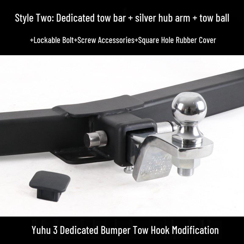 Ford Ranger JMC Dadiyu Huhu 3 Trailer Hitch Rear Tow Hook - Detachable for Towing