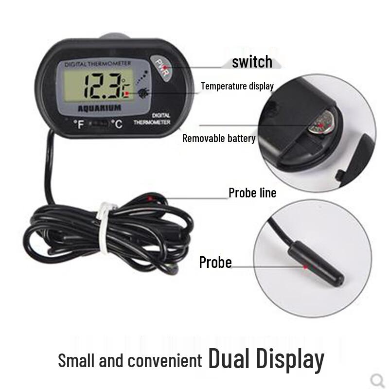 External Aquarium Digital Thermometer (CN Version)