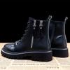 Boots Women's Shoes Autumn British Style All-match Thick-soled Short Boots Zipper Women's Boots