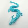 45/30cm 3D Printed Chinese Dragon Shenlong Crafts OrnamentsToy Joint Movable Dragon Model Home Office Decoration Decor Gifts