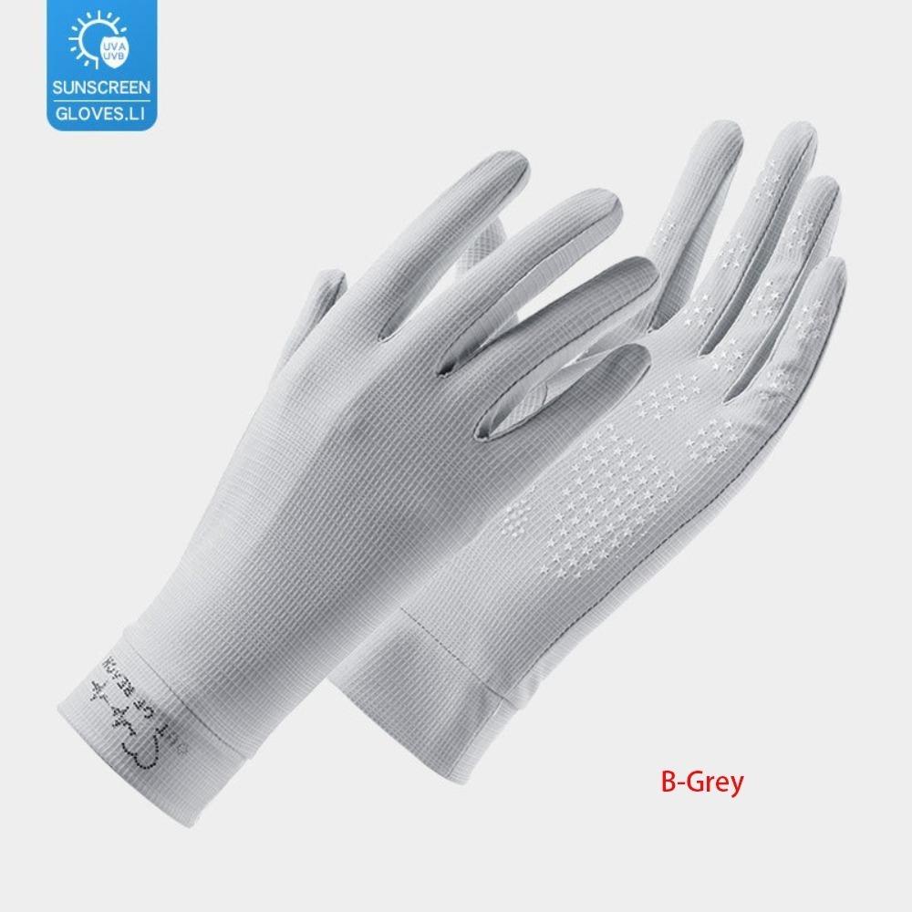 Anti-UV Sunscreen Gloves Flip Finger Riding Driving Gloves New Driving Mittens Outdoor Sports