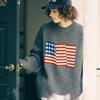 CONICHIWA bonjour Flag Knit (Charcoal)