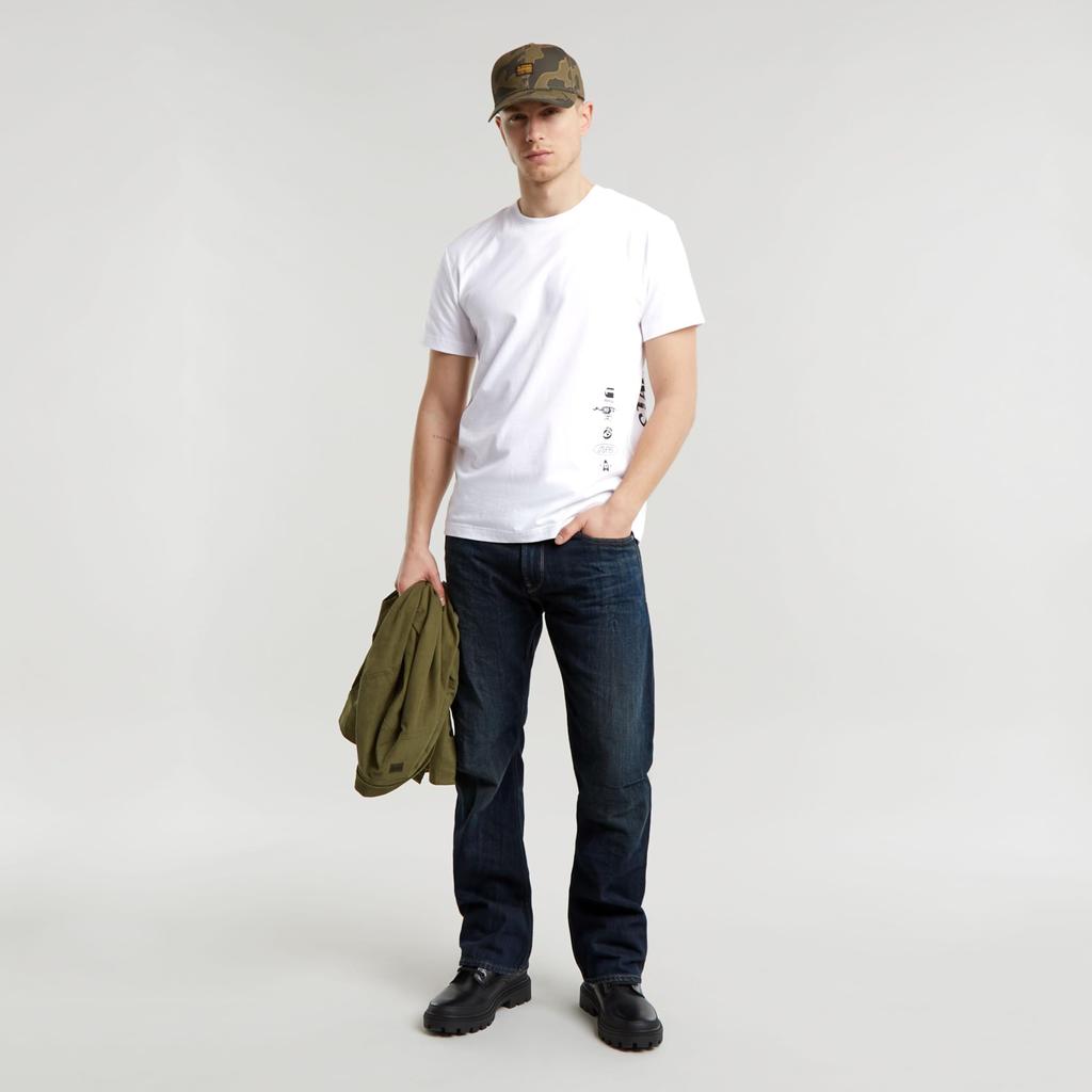 G-Star RAW Jeans Men Denim Pants Bootcut Flare Jeans Blue Lenney Bootcut D24467-D577-G842-W29/L32