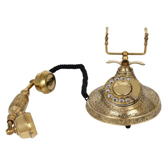 Antique Look Brass Maharaja Working Old Style Landline Telephone