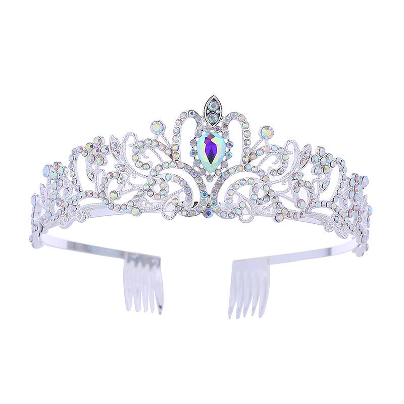 Children's Rhinestone Crown Headband for Birthday, Party, Wedding, and Performance