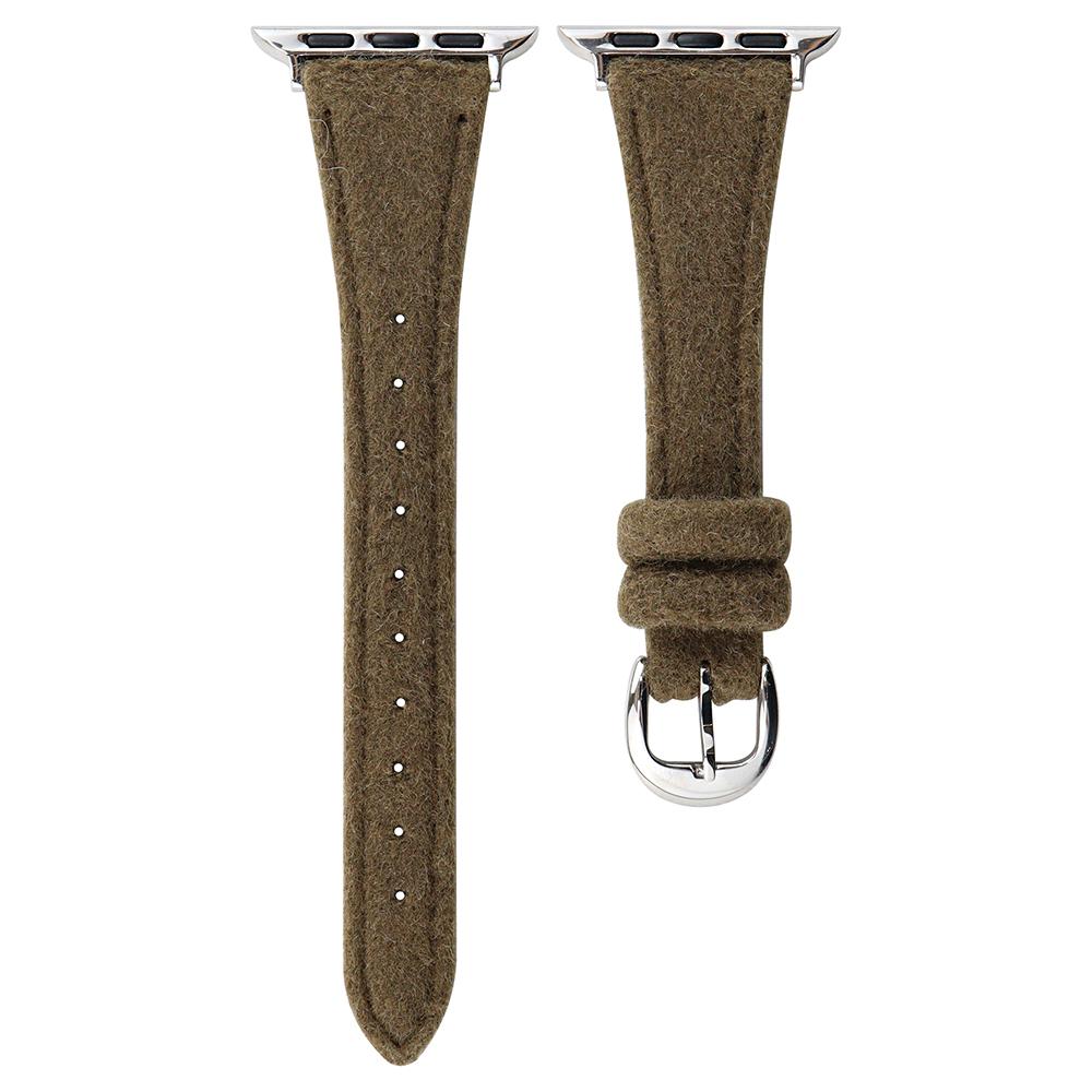 For Apple Watch Series 10 42mm/9 8 7 41mm/SE (2023) SE (2022) SE 6 5 4 40mm/3 2 1 38mm Woolen Soft Watch Band