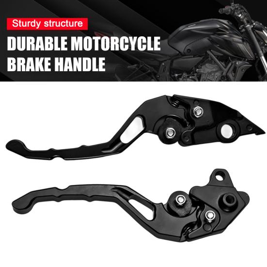 2Pcs Brake And Clutch Lever for Motorcycle Aluminum Alloy Brake Lever Easy Install CNC Machined Clutch Lever
