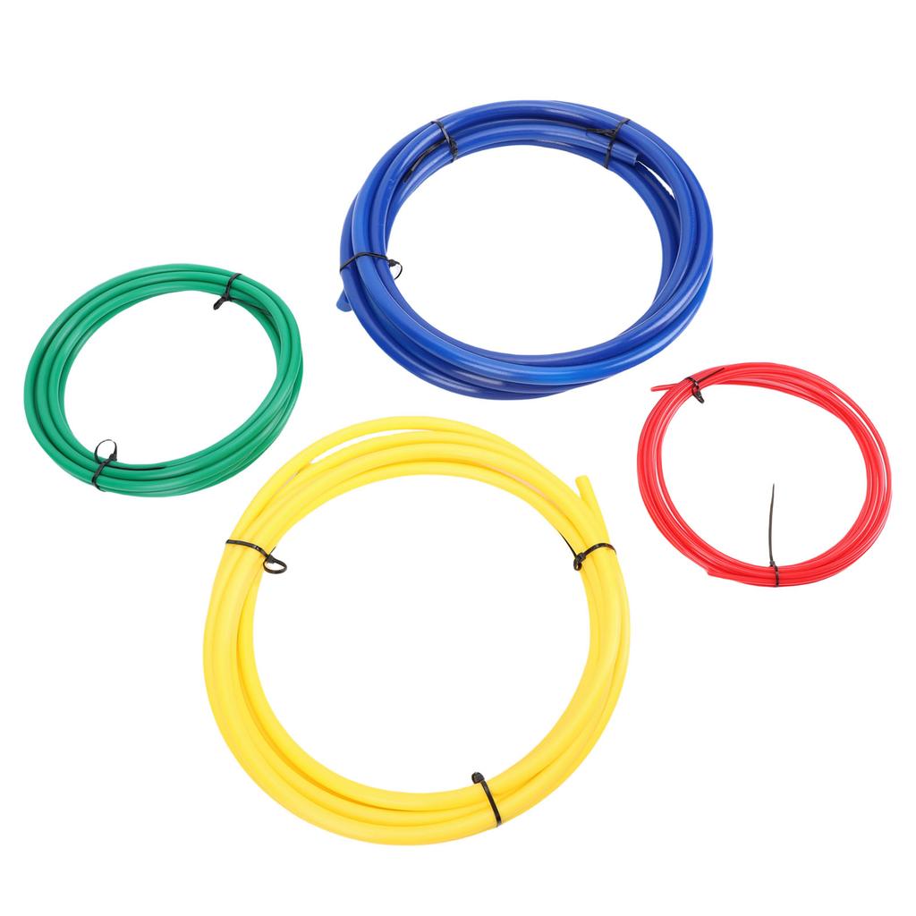 4Pcs Conditioning Copper Tubing Pipe Extension 1Celsius4 1Celsius2 3Celsius8 5Celsius8in Built in Copper Tube Bending Strip AC Bender Kit with Blac