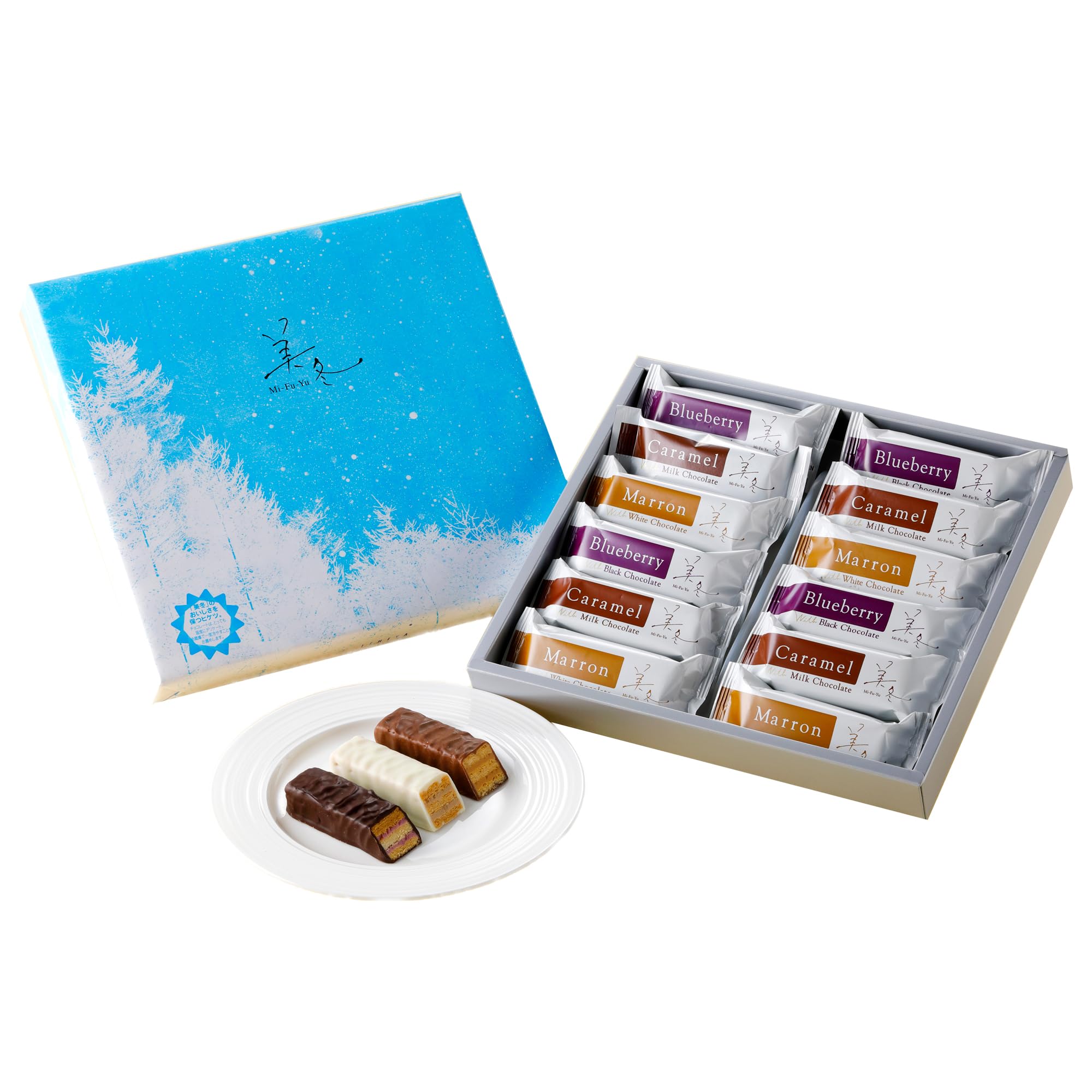 

ISHIYA Мифую 12 штук (Черника, Карамель, Каштан)