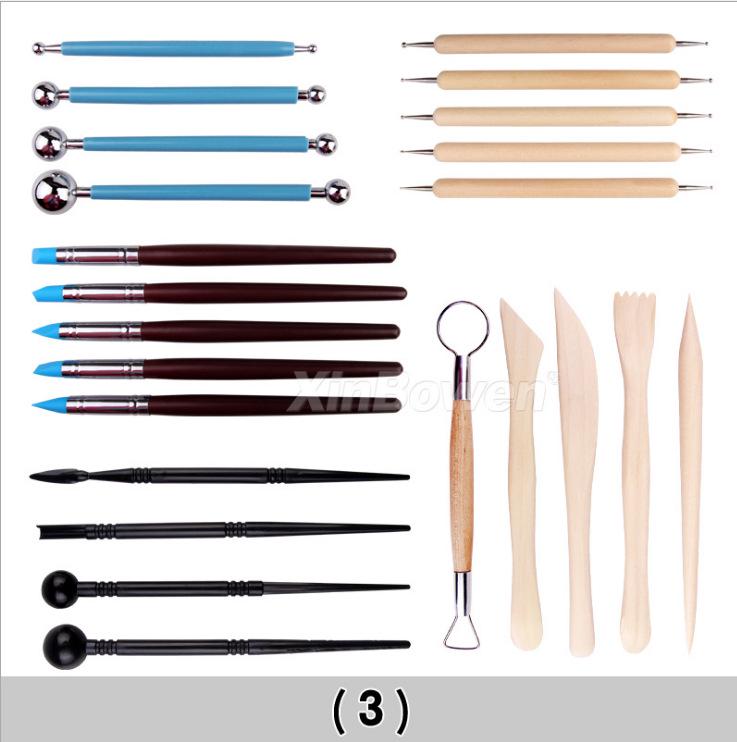 Cross-Border Polymer Clay Tool Set: Impression Remover, Carving Knife & Dotting Pen