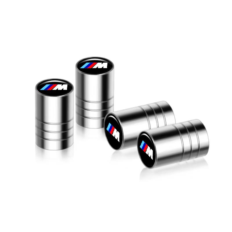 BMW Blue White logo Car Wheel Tire Valve Caps Air Stem For BMW E36 E46 E60 E90 G30 G11 F15 X5 F10 F30 G20 Tyre Plug Accessories