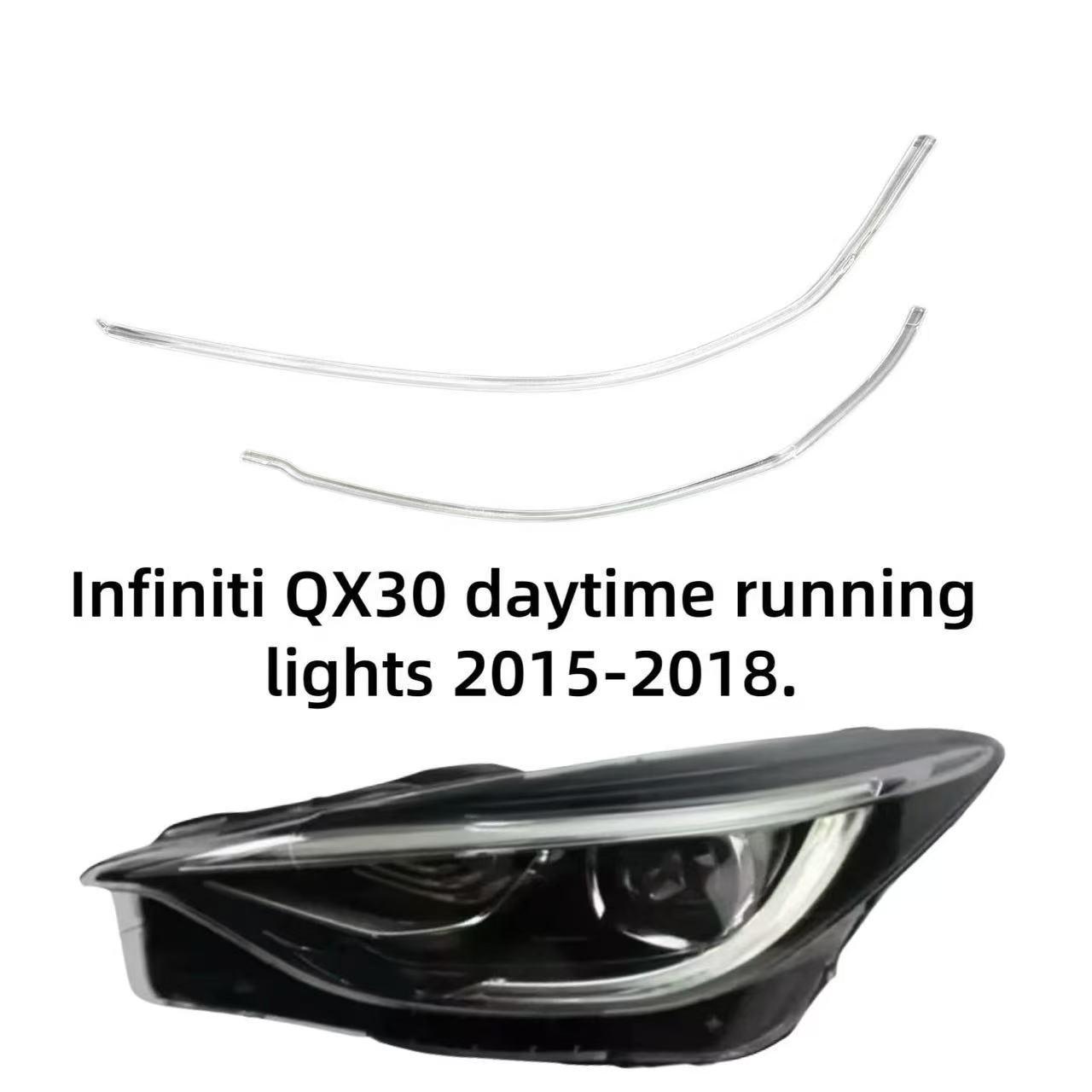 

Infiniti QX30 Daytime Running Angel Eye Light Guide Strip (2015-2018) Driver s Side Light Guide