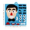 Diy 1/4Pcs Emotion Change Puzzle Toys Creative Facial Expression Kids Learning Educational Toys For Children Funny Set Fun Gift