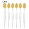 Silicone Lip Scrub Brush Double Sided Lip Exfoliator for Lightening Dark Lips Facial Cleaning Tool for Dry Skin Chapped Lips