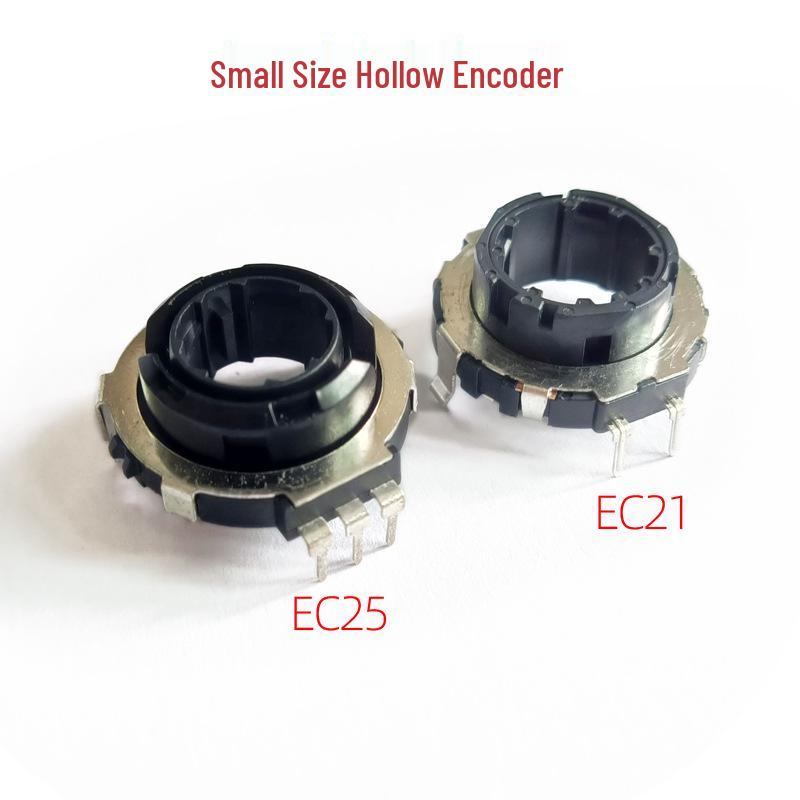 EC25 20-bit Hollow Rotary Encoder - Precision Digital Control Knob with Crisp Sound and Clear Positioning.