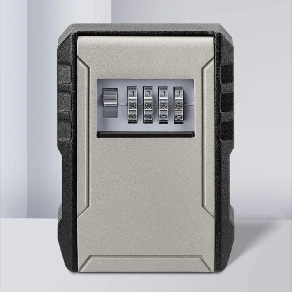 Large Capacity Combination Key Cabinet Metal Construction Zinc Zinc Alloy Padlock Key Case Office