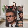 Super Warme DeckeKinder Erwachsene Dekorativ George Michael Britischer Sänger Überwurf Decke Flanell Bettüberwurf Für Draußen Bettabdeckung