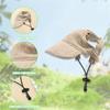 M-Modern-Sun Protection Hat Adjustable Pet Cat Dog Sun Visor With Ear Holes For Puppies Medium And Large Dogs