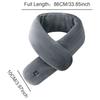 Heated Scarf 3-Level Vibration Massaging USB Heated Electric Neck Scarf For Cycling Skiing Running Camping Travel Men Teens