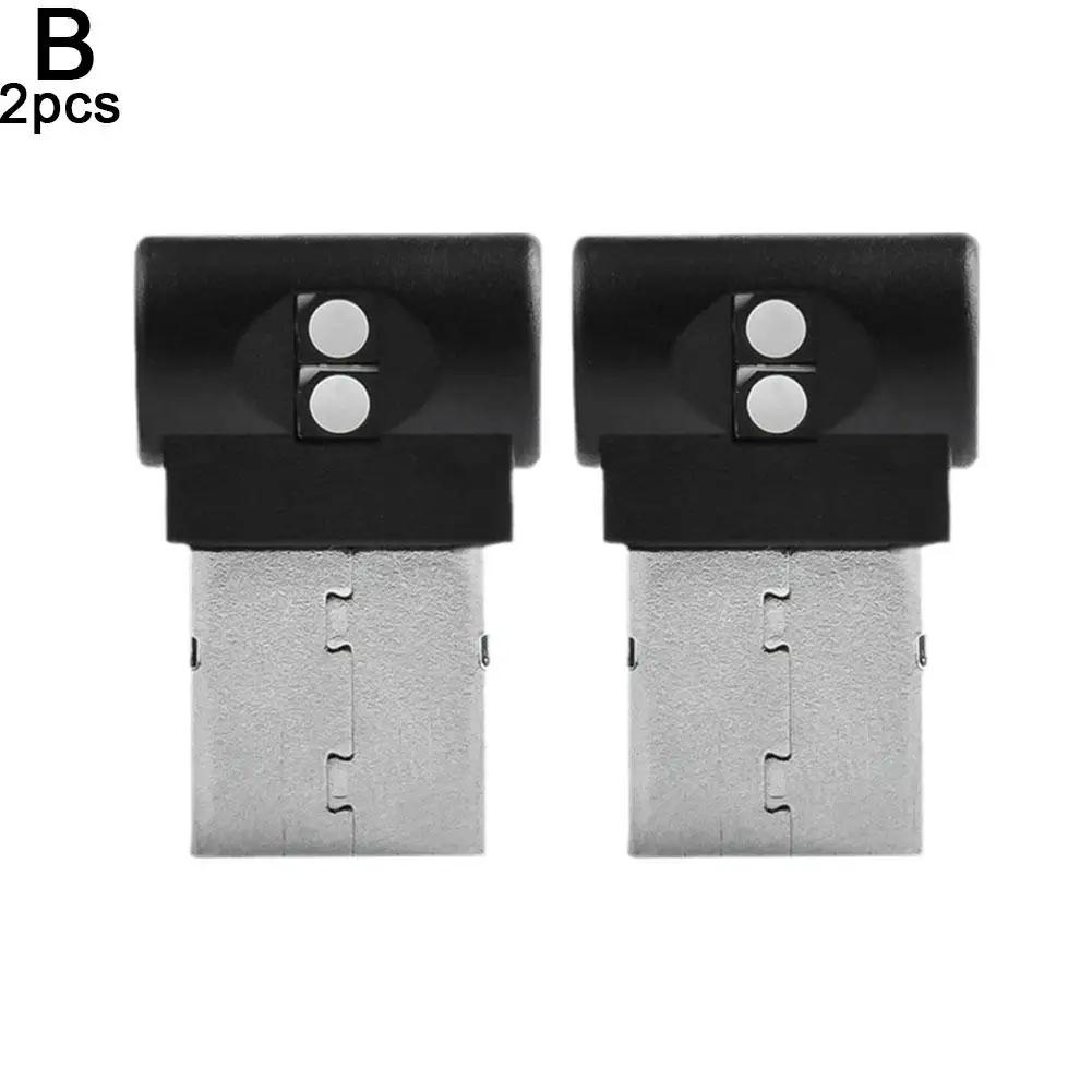 USB Car Atmosphere Light Ambient Lamp LED Night Atmosphere Interior Car Plug Lights Home Ambient Laptop Light Auto Accessor W0D1