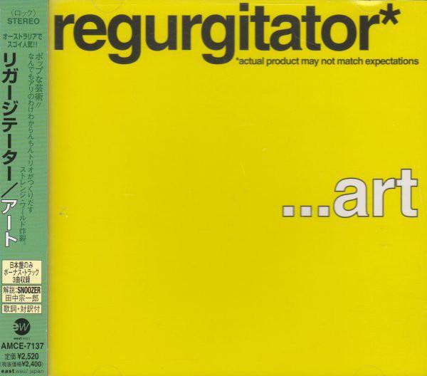 

CD REGURGITATOR - Art AMCE7137 EastWest 2000 Japan ObiRock Used
