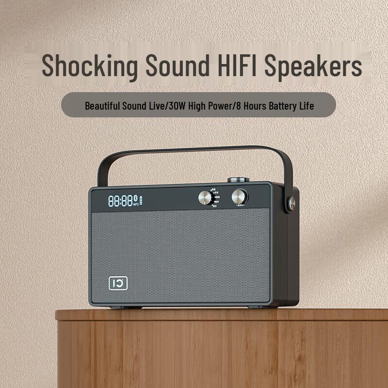 Shidu Tianlai T6 Outdoor Portable Bluetooth Speaker CN plug (adapter included)