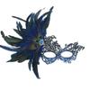 Funny Rhinestone Half-Face Lace Mask Seductive Style Cosplay Masquerade Mask Masquerade Multicolor Feather Mask Rave Celebration
