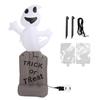 Inflatable Ghosts Tombstones Decoration 5Ft LED IP44 Waterproof With Blower Blow Up Ghosts