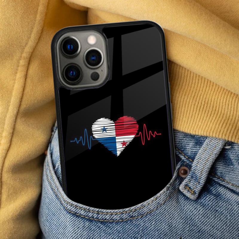 Panama Flag Soft Phone Case for iPhone 17 Air 16e Pro max 15 Pro 13 14 Plus 11 12 MagSafe Magnetic Coque