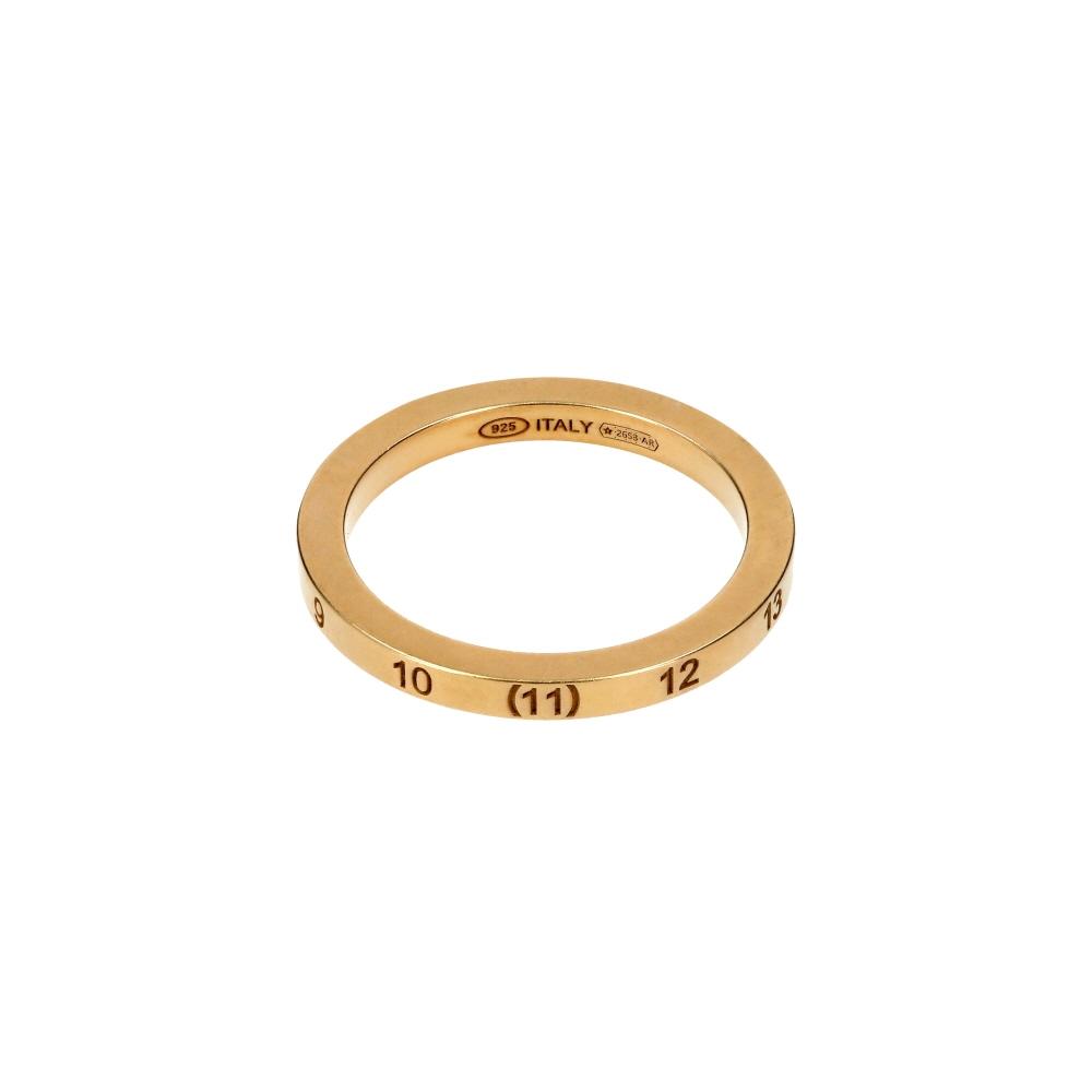 

Maison Margiela Numerical Engraving NumbeRing Logo 2mm Silver Ring Si8uq0002 Sv0129 SI8UQ0002 SV0129 950 (6)