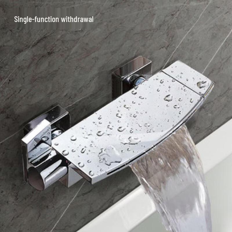 Yipan Wall-Mounted Bathtub Faucet with Shower Mixer