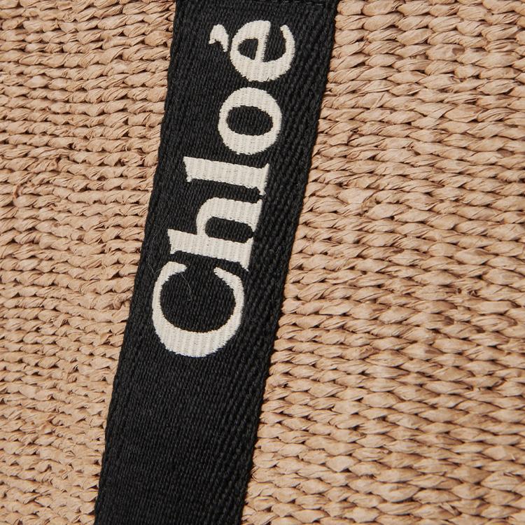 New Chloe Woody Paper One Shoulder Handbag Tubas Women's CHC23-AS380L18-915