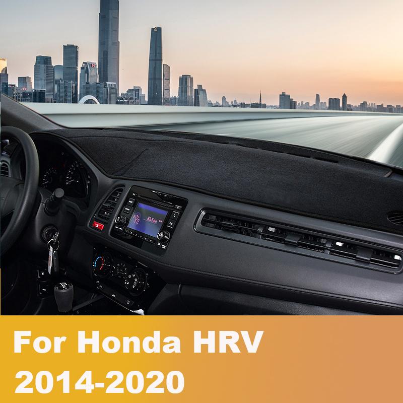 Car Dashboard Avoid Light Pad trument Platform Cover Mat Carpet For Honda HR-V HRV RU Vezel 2014-2016 2017 2018
