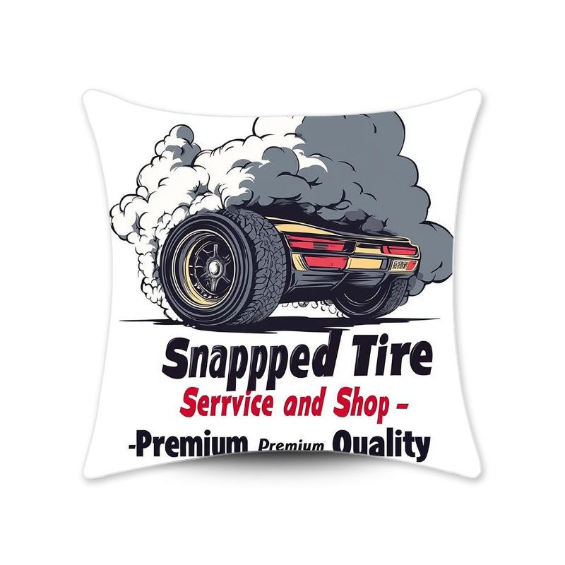 Retro American Style Pillow Case Printed Pillow Home Decoration Living Room Sofa Printed Cushion