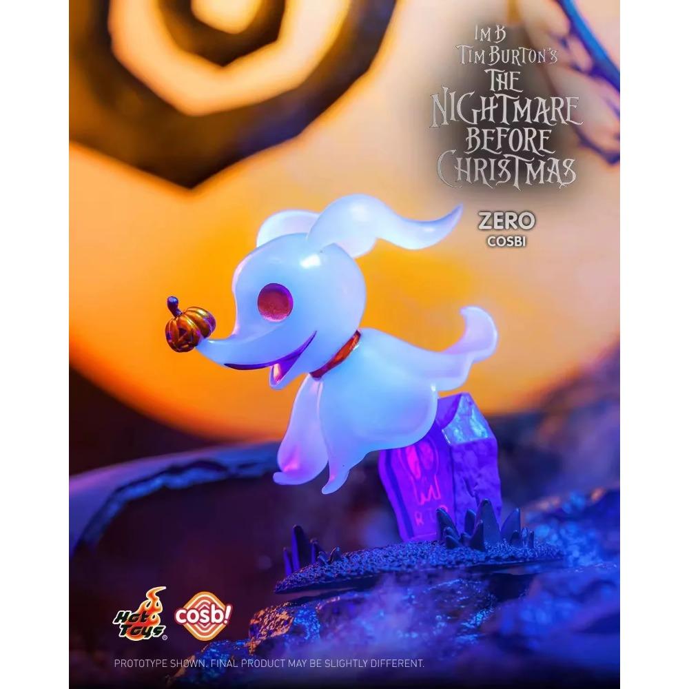 

2025 Hot Toys The Nightmare Before Christmas V3 Blind Box Figures Jack Sally Cosbi Collectible Figurine Doll Halloween Kids Gift