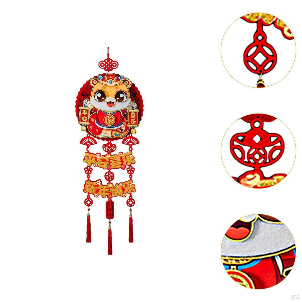 Chinese Snake Year Hanging Decoration Plush Cloth