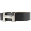Hermes H Belt 85 Belt Reversible Black / Brown Calfskin Unisex Used