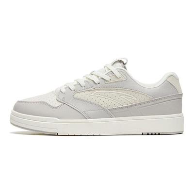 Zapatos de Skate de Caña Baja Duraderos Antideslizantes para la Calle Zapatillas de Hombre Gris Blanco 912318016-6