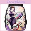 Mochila Espaçosa Demon Slayer Tecido Oxford Unissex Mochila Escolar Inspirada em Anime