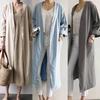Trendy 2021 Autumn Korean V-Neck Straight-Leg Women's Trench Coat